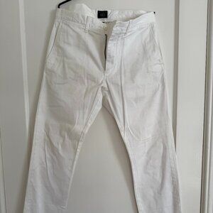 J. Crew 484 Men's Chinos - White - 30x30